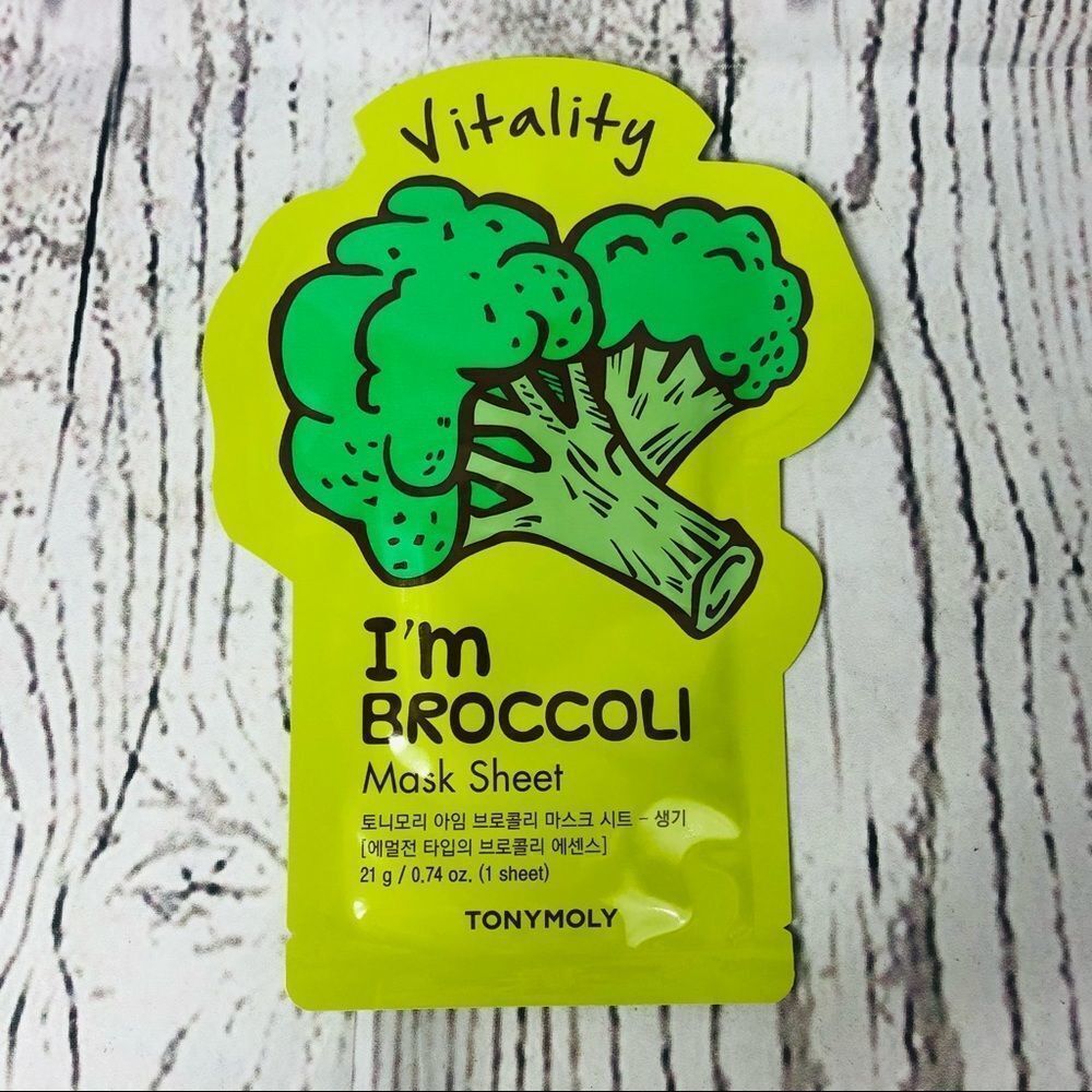 TonyMoly I’m Broccoli K-Beauty Korean Skin Vitaly Sheet Mask